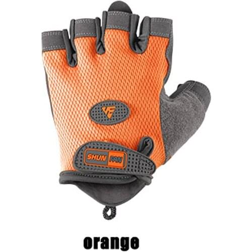 Exercise fitness gloves anti-skid speed dry half-finger wrist back mesh exercise to prevent cocooning horizontal bar