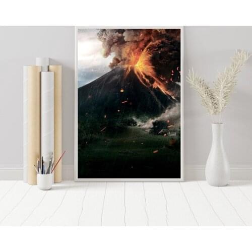 Jurassic World Fallen Kingdom Movie Poster Wall Painting Home Decoration ( No Frame )