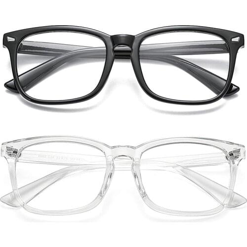 Clear Computer Anti Blue Light Glasses Fashion Women Eyewear Frame Men Square Blocking Glasses Optical Eyeglasses