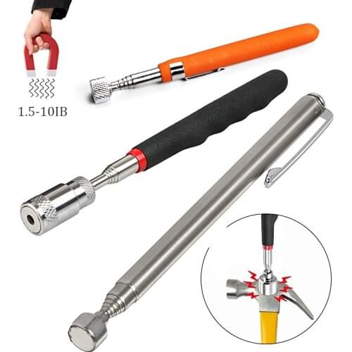 Mini Telescopic Magnetic Suction Rod Portable Pick-Up Tool Retractable Picker Capacity Pickup Nut Bolt Telescopic Pickup Rod