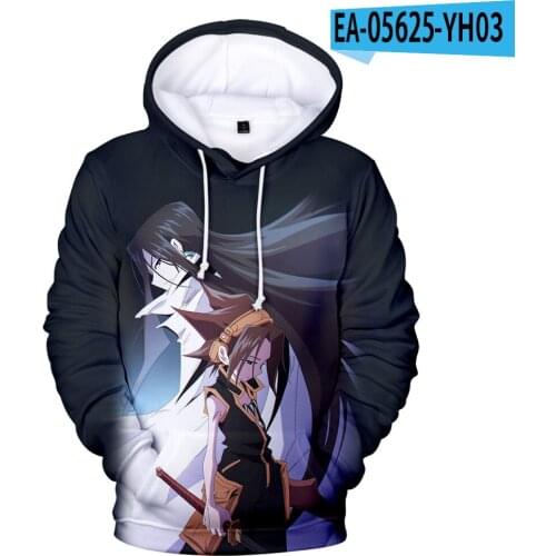 3D Print SHAMAN KING Hoodies Anime Sweatshirt Men Women Casual Autumn Hoody Harajuku Sweatshirt SHAMAN KING 3D Hoodie