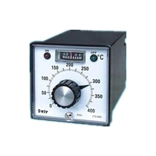 JTC-903 rotating disk setting temperature regulator 96X96mm, deviation display temperature controller 0-400 Centigrate