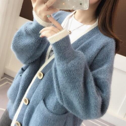 Women clothing 2020 autumn New best-selling high-quality Fashion knitwear jacket Outdoor leisure womens Cardigan sweater