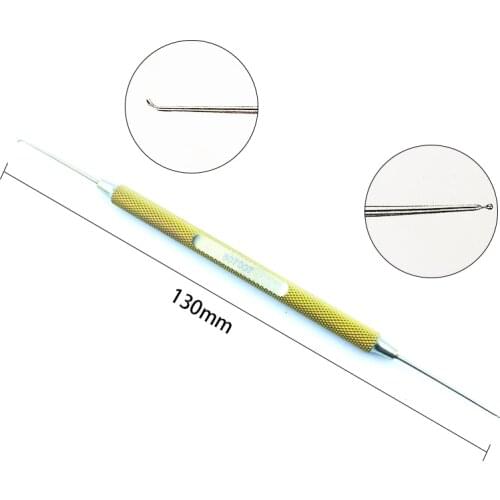 1pcs Titanium Katzen Lasik Flap Unzipper Ophthalmic Instrument double eyelid surgical instruments