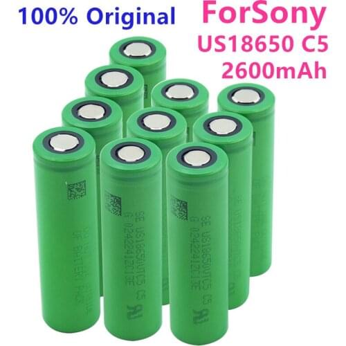 100% Original US18650 VTC5 Li-ion rechargeable 18650 battery for VTC5 30A 3000mah ForSony toys tools flashlight+free shipping