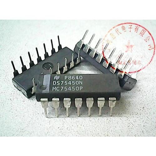 5pcs DS75450N DIP-14