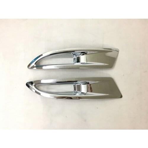 ABS Chrome For Mazda 3 Axela Hatchback 2013-2017 Accessories Car Rear Fog Light Lampshade Cover Trim Sticker Styling