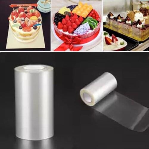 Acetate Film For Mousse Cake Edge Wrap Cake Decor Transparent Cake Sheets Surrounding Edge DIY Cake Collar Kitchen Bakeware