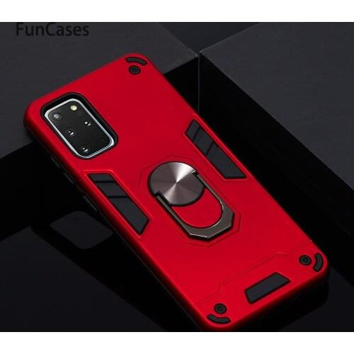 Car Holder Armor TPU Case For Samsung Note 10 Pro 5G Phone Accesories Movil Samsung S20 Plus M30S Ultra M10 Note 10 Pro A10 5G