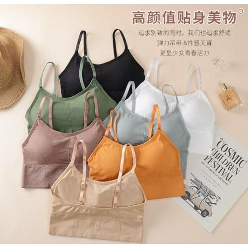 Elastic Gathering Bralette Push Up Bra Summer Anti-light Korean Style Wild Bra Tube Top Sexy No Rims Bra