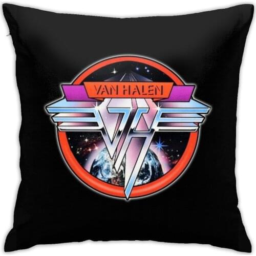 Van Halen Cushion Decorative Pillows Home Decor Throw Pillow Decorativas Para Evh 5150 Sofa Pillow Cover Sofa Chair Pillow Case