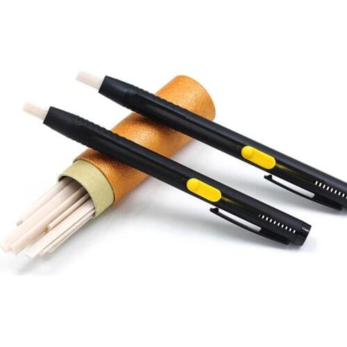 LMDZ 20pcs Tailors Chalk Pencil Patchwork Disappearing Fabric Marker Pens for DIY Craft Sewing Marking Chalk Sewing Accessories