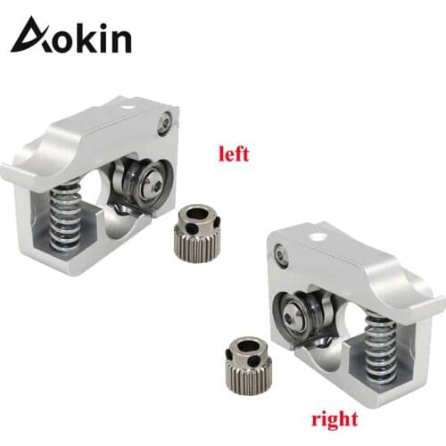 MK10 Remote Direct Extruder Aluminum Part J-head Extrusion Right Left Hand Arm Full Metal Bowden 3D Printer Parts Aluminium