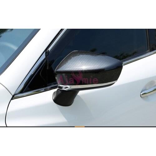 For Mazda Atenza 2013 2014 2015 2016 2017 Carbon Fiber Color Mirror Overlay Rearview Cover Chrome Car Styling Accessories