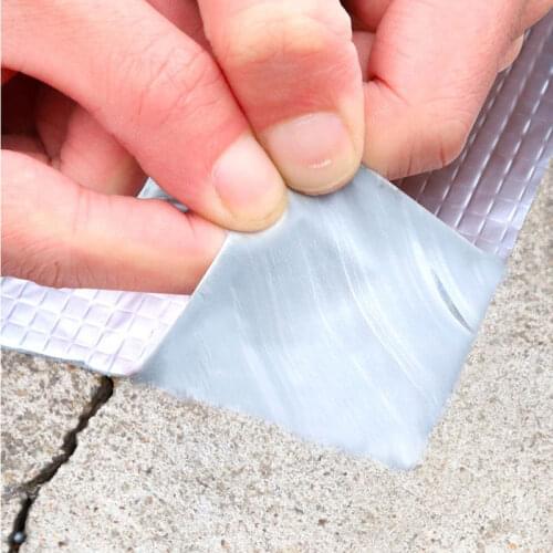 New stop water anti leak seal tape strong Adhesive aluminum foil butyl rubber Waterproof tape for Roof Pipe Crack repair Sticker