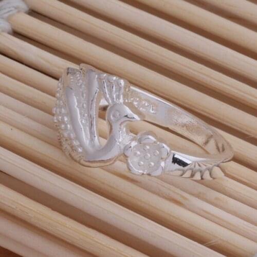 Wholesale High quality silver plated Fashion jewelry rings WR-030