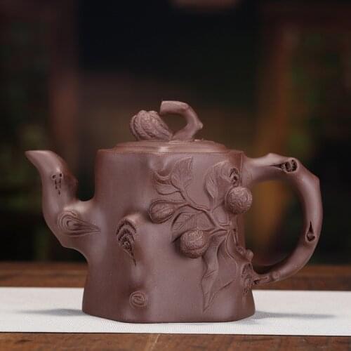 Gifts customized inventory of tens of thousands of spot Yixing original mine Purple mud authentic Bergamot pot