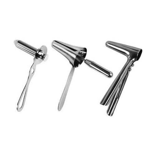 HANRIVER Stainless Steel Expanding Anus Device Anus Expansion Adult Anal Dilators Colposcope Speculum Anal for Women