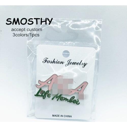 Various hot alpha style soririty enamel crystal brooch women university crest greek lapel pin 1pcs sold,OGB005