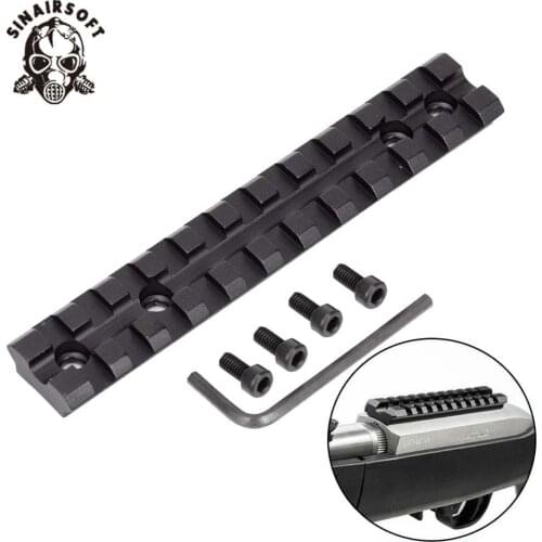 Tactical Ruger 10/22 Low Profile Picatinny Rail Mount With 11 Slot For Hunting Paintball Shooting Sight Installation Accessories