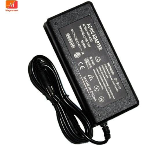 42V 2A AC DC Power Supply Transformer 42V2A For Router CCTV LED Rigid Strip LCD Monitor 84W Adapter Charger