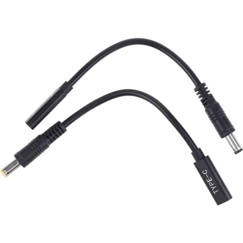 USB 3.1 Type C USB Female To DC 5.5*2.5 5.5*2.1 Male Power Charger Adapter Connector Adaptor PD Emulator Trigger Charge Cable