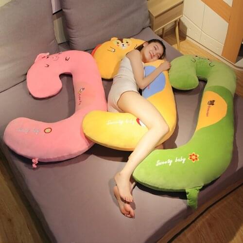 Animal hook shape pillow Leg Long Pillow Plush Doll Pregnant Woman Sleeping Pillow Creative Girlfriend Gift New Hot Fashion