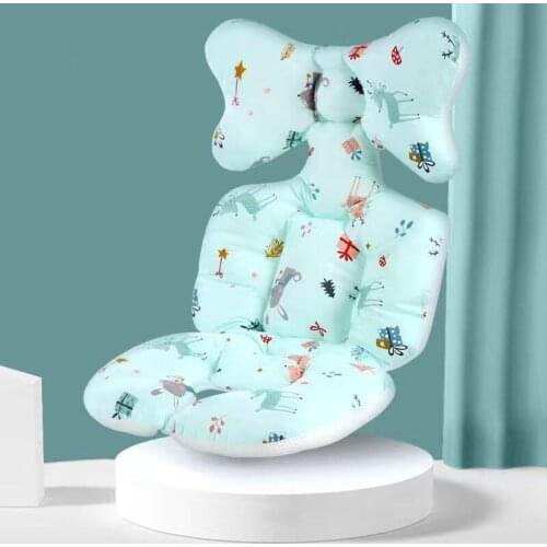 1pc Baby Stroller Liner High Chair Seat Trolley Soft Mats Baby Car Seat Cushion Seat Pad Kids Carriage Pram Stroller Accessories