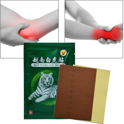 160pcs/Lot Vietnam White Tiger Pain Relief Rheumatoid Arthritis Lumbar Spondylosis Cervical Spondylosis Balm Plaster Massage