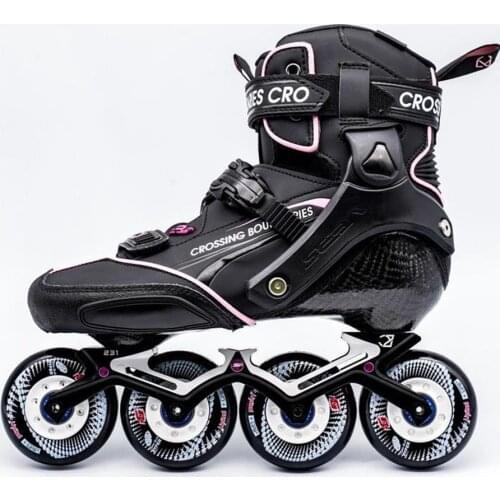 2020 100% Original SEBA CB CROSSING BUUNDARUES Professional Dancing Inline Skates Carbon Fiber Boots Slalom Free Skating Patines