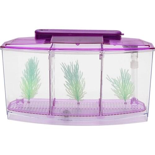 Odorless Spawning Fish Tank 2 Colors Shrimp Partition Environmental Goldfish Betta Fish Tank Spawning Box Fishbowl Aquarium