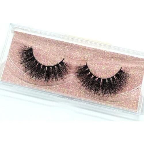 20mm mink eyelashes black cotton band eye Lashes crisscross false eyelashes handmade dramatic 3d mink eyelashes with lash case