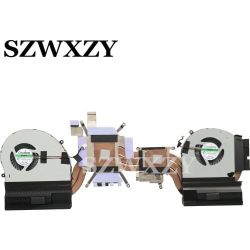 For Dell ALIENWARE 17 R5 CPU GPU Cooling Heatsink Fan CN-0Y6MN4 0Y6MN4 Y6MN4 AT26T002ZC0