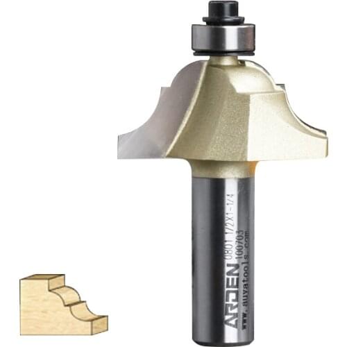 French Baroque Arden Router Bit 1/2*3/4 Shank - Arden A0801178
