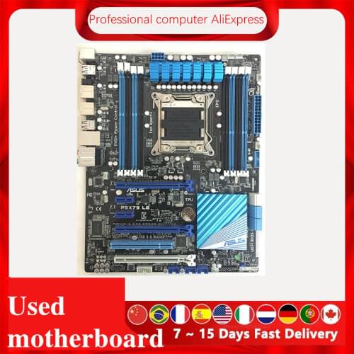 For ASUS P9X79 LE Original Used Desktop X79 X79M 2011 Socket LGA 2011 Core i7 LGA2011 DDR3 Motherboard