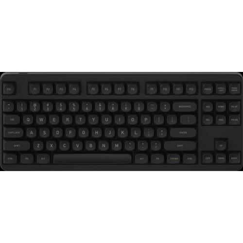 IDOBAO Black and white keycaps Laser engraving and sublimation process MA ersonal profile