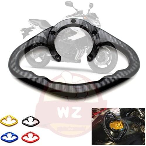 Motorcycle Passenger Handgrips Hand Grip Tank Grab Bar Handles Armrest For Honda CBR600 F4I CBR600RR CBR 900RR 954RR 2002 - 2016