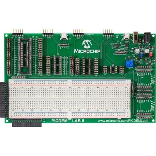 PICDEM Lab II 8 bit PIC MCUs DM163046 development experiment board