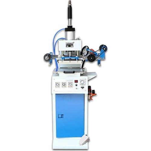 Pneumatic Automatic Bronzing Machine Leather Tag Business Card Hot Stamping Machine Branding Machine Efficient Ironing Machine