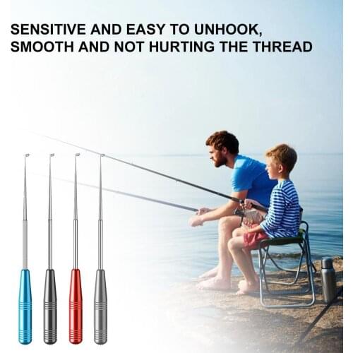 50%HOTFishing Hook Remover Anti-rust Magnetic Bottom Anti-slip Shank Stainless Steel Fishing Unhooking Tool for Freshwater