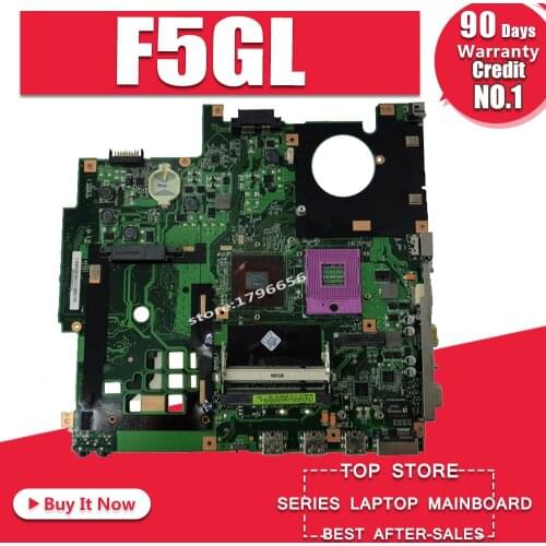 100% Origional Laptop motherboard F5GL For Asus X59GL X50GL 100% working 90days warranty