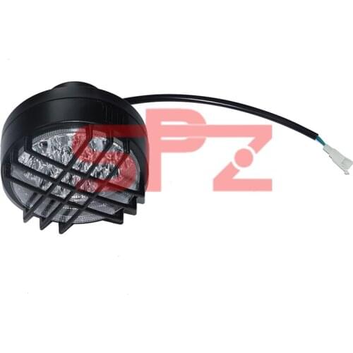 12V modified mesh cover big headlight suitable for ATV, off-road vehicle, electric car, go-kart toy car