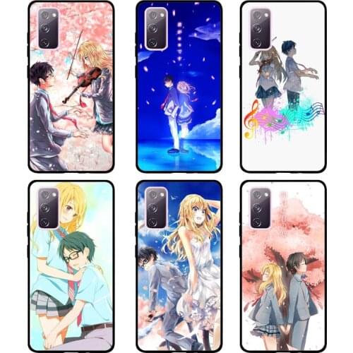 Your Lie In April Case For Samsung Galaxy S20 Ultra FE S10e S8 S9 S10 Plus Note 10 9 Note 20 Ultra Cover