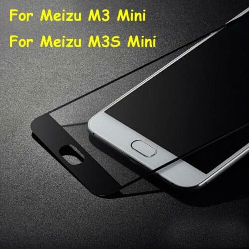 For Meizu M3 Mini / M3S Mini 5.0" Full Cover Tempered Glass Screen Protector Ultra Thin Premium Explosion-proof Protective Film