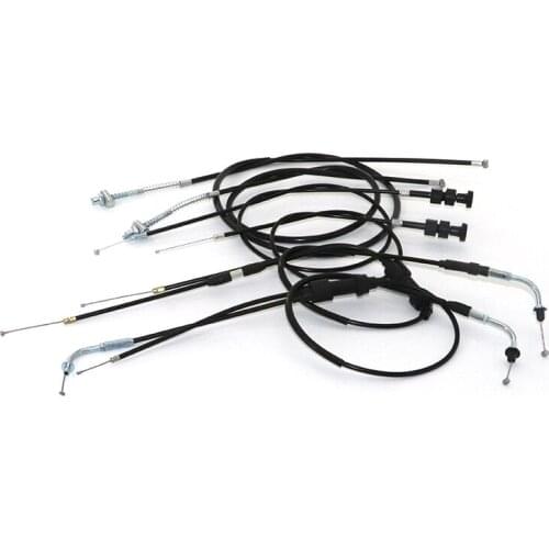 Pw50 765mm xyy choke cable, throttle cable, front & rear brake cable, pw80 930mm choke cable, throttle cable for dirt pit bik