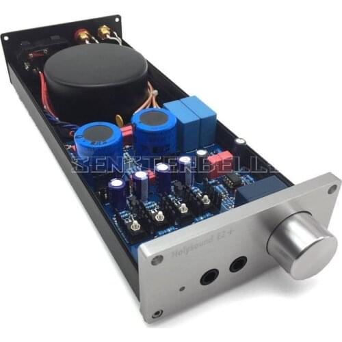 Finished E2+ High thrust Headphone Amplifier HIFI Preamplifier Based Lehmann