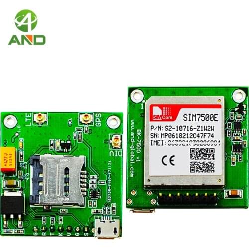 LTE CAT1 SIM7500E breakout board B1/B3/B7/B8/B20 for Europe 1pc