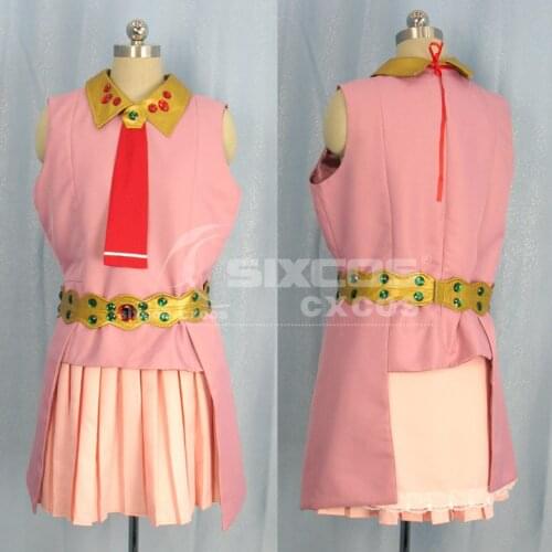 Tengen Toppa Gurren Lagann Nia Teppelin Cosplay Costume Sleeveless Uniform Dress Party Role Play Clothing High-End Custom-Make