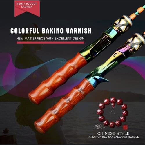 Colorful carbon ul spinning rod 1.68m 3-7g ultralight Casting rods ultra light lure fishing rod solid tips pole vara de pesca