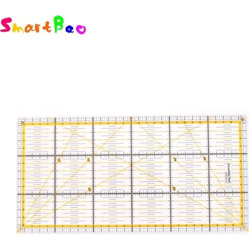 30cm*15cm Patchwork ruler Quilting ruler with Double 30/45/60 Degree Angle Lines KPR3015